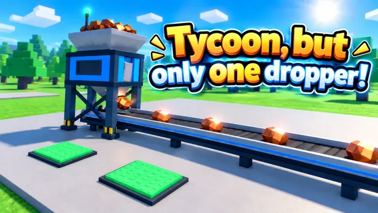 Tycoon, but one dropper gameplay screenshot